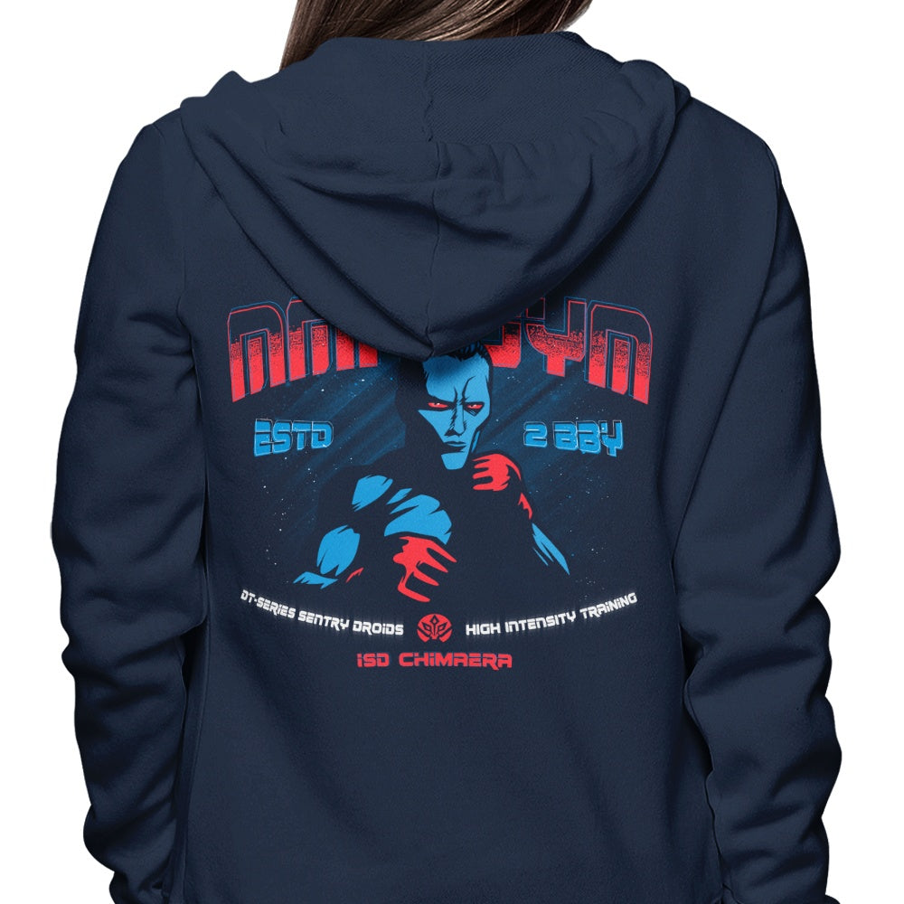 Thrawn's Mixed Martial Arts Gym Premium Hoodie for MMA Enthusiasts