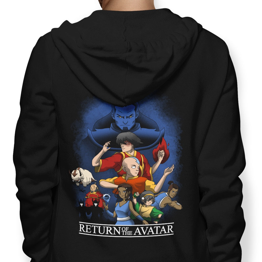XENOS Return of the Avatar Comfortable 8.5-Ounce Hoodie in S - 4XL Sizes