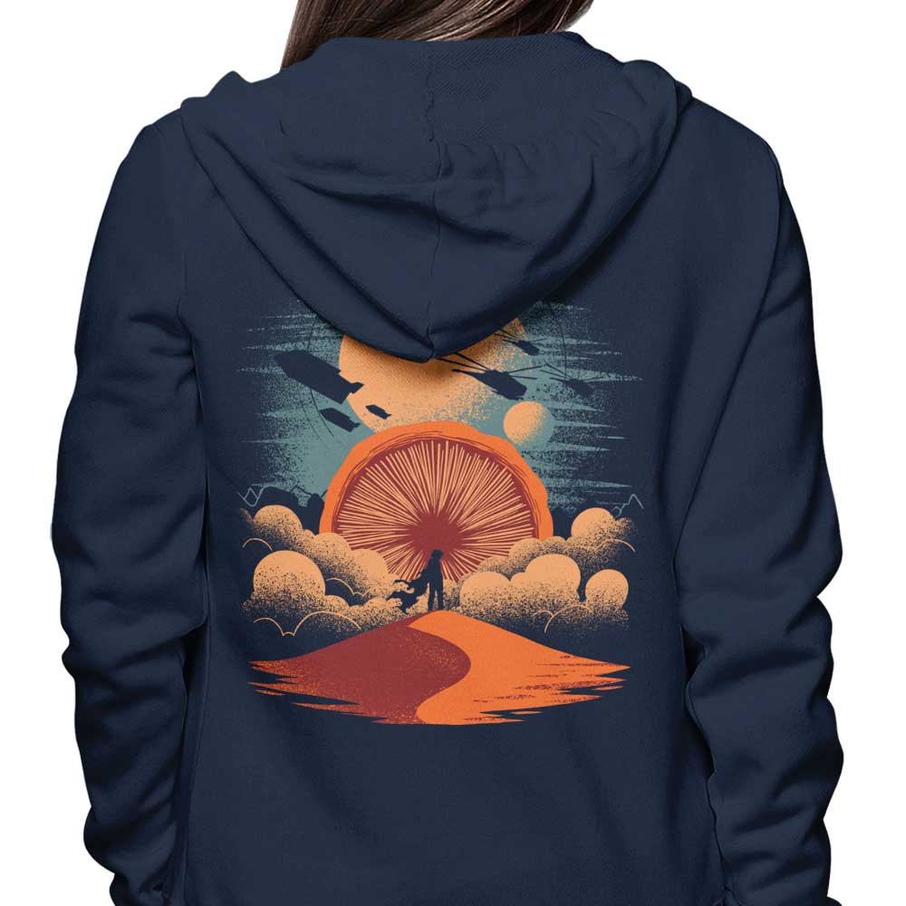 Fitas Artwork's Stylish Arrakeen Rises Hoodie