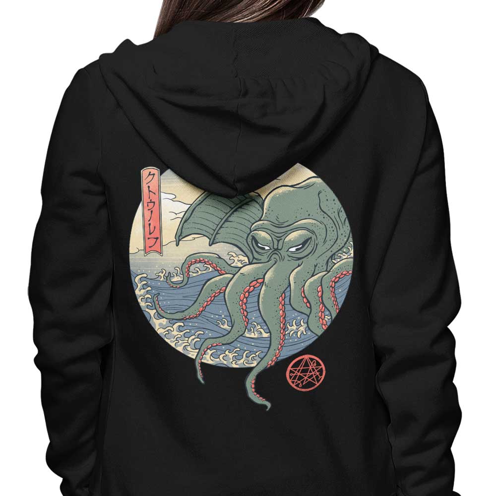 Stylish Ancient Ukiyo-e Inspired Zip Up and Pullover Hoodies