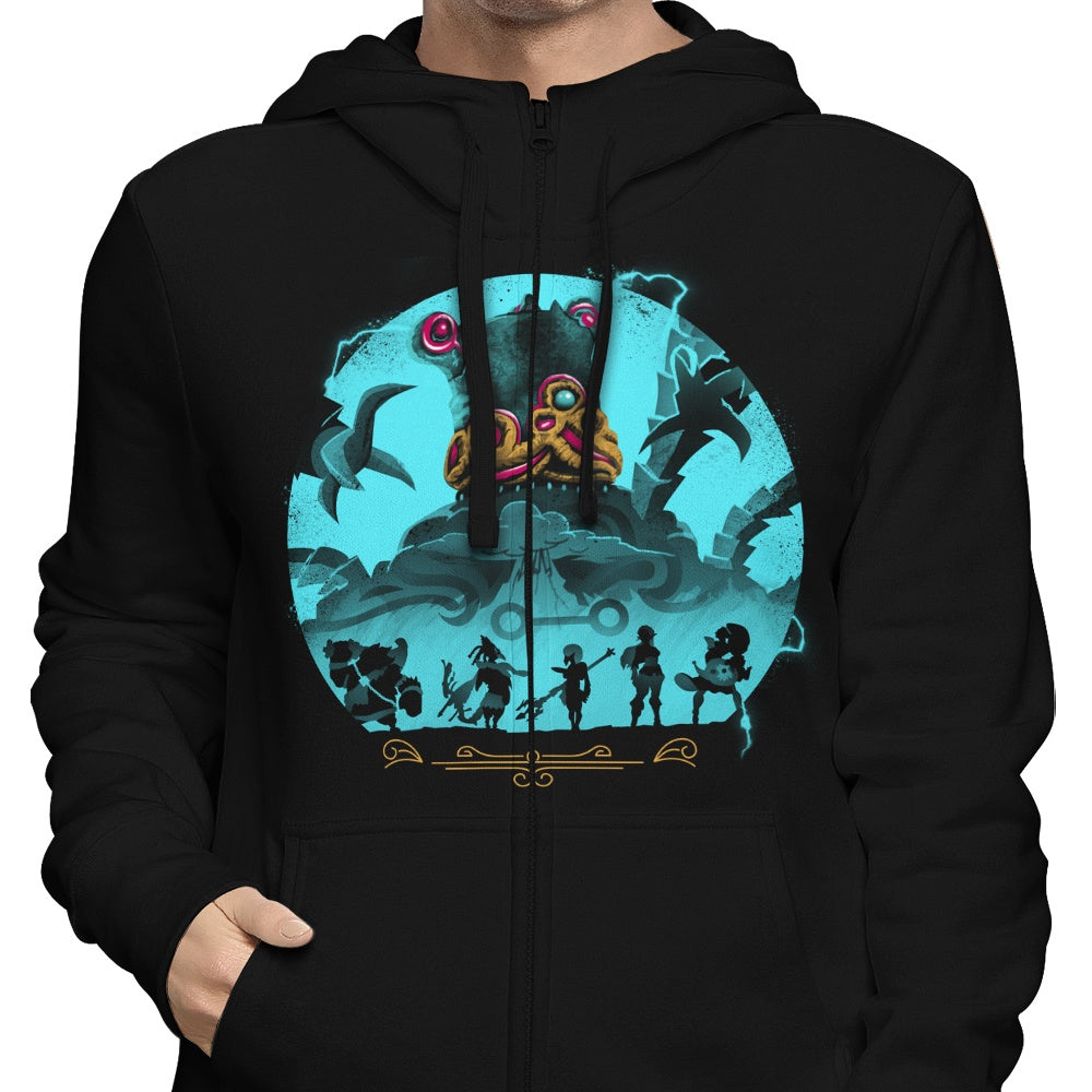 Hylian Guardians Branded Zip-Up and Pullover Hoodies for Men and Women