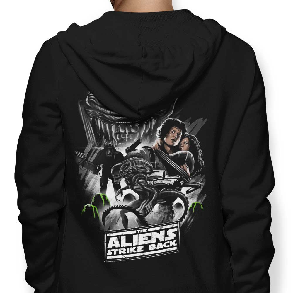 Aliens Strike Back - Stylish Men's and Women's Hoodie