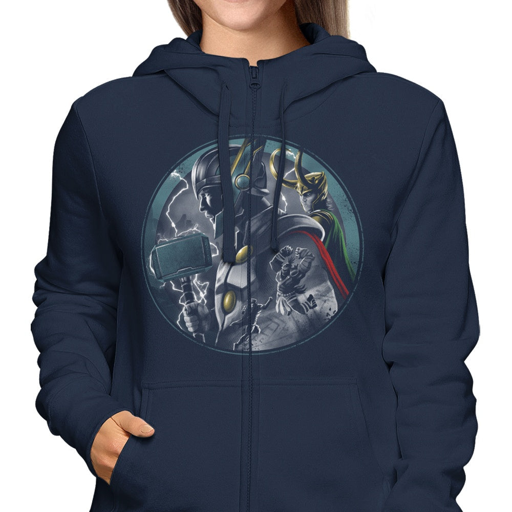 Ragnarok Branded Zip-Up and Pullover Hoodies