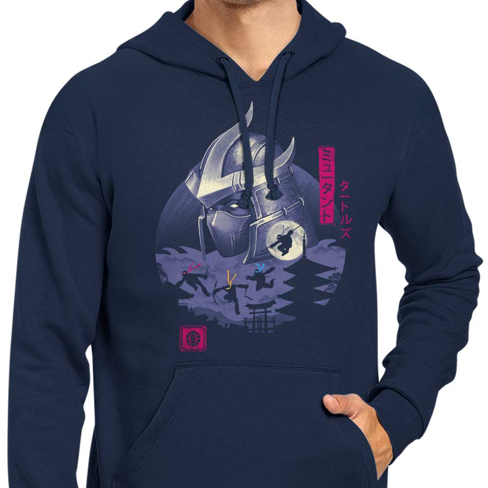 Cool Japan-themed Turtle Hoodie by XENOS
