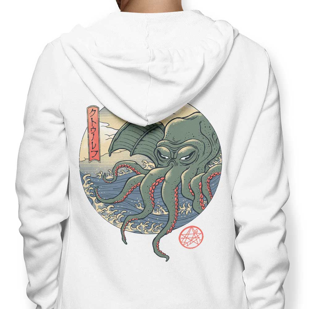 Stylish Ancient Ukiyo-e Inspired Zip Up and Pullover Hoodies