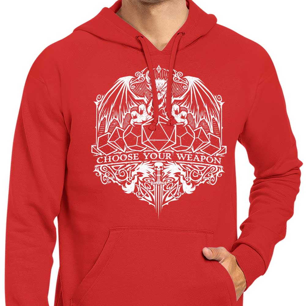 Alternative 'Choose Your Weapon' Stylish Hoodie