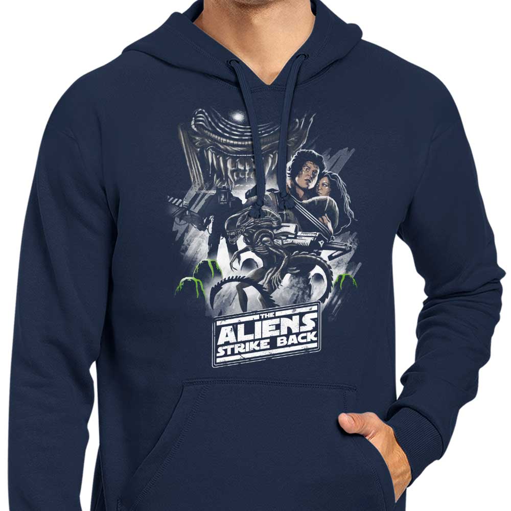 Aliens Strike Back - Stylish Men's and Women's Hoodie