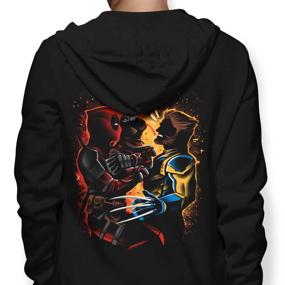 Alemaglia's Adorable Dogpool Love Hoodie