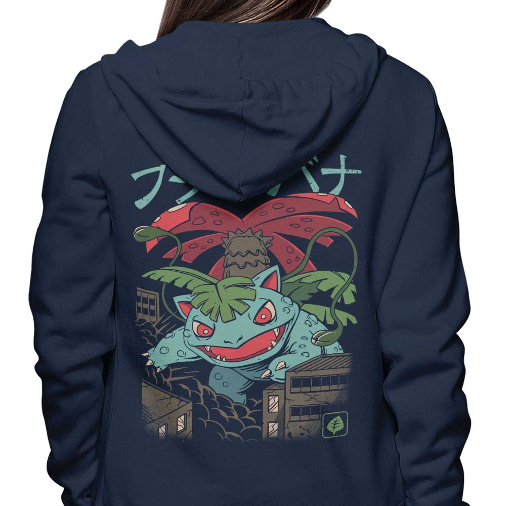 Unique Grass Kaiju Style Hoodie from XENOS