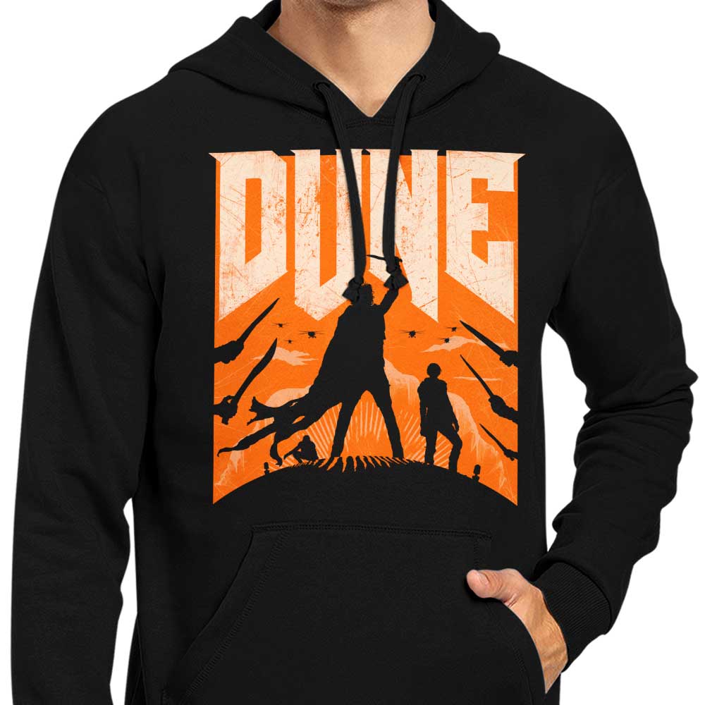 Rocketman's Stylish Dune Slayer Hoodie for Adventure Lovers