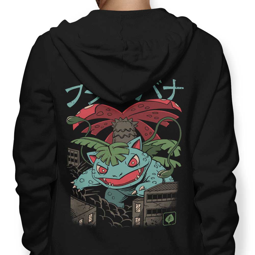 Unique Grass Kaiju Style Hoodie from XENOS