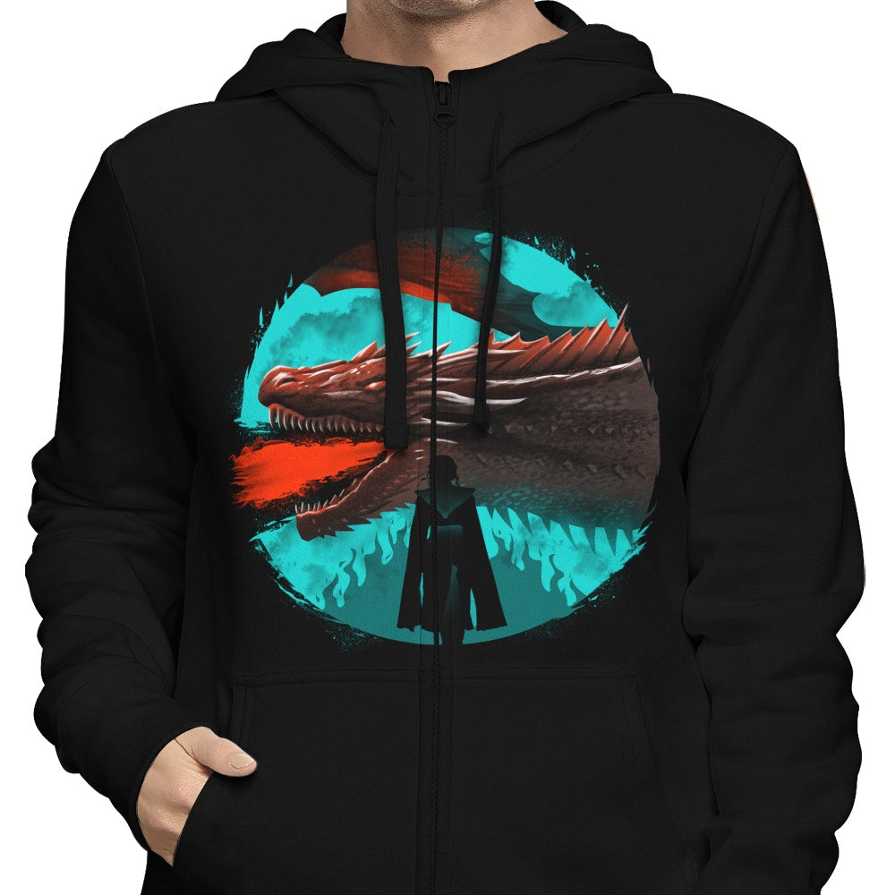 XENOS Dracarys Branded Zip-Up and Pullover Hoodies