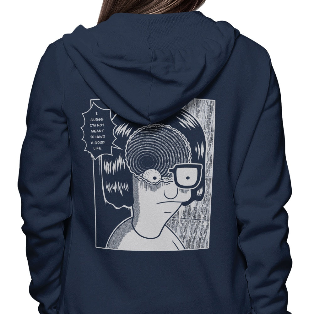 Downward Spiral Design Jorge Tirado Men's Hoodie