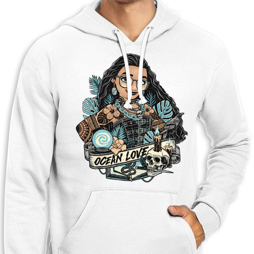 Ocean Love-themed Casual Hoodie