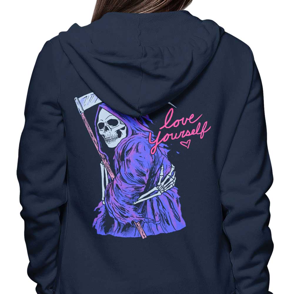 Self - Love Inspiring Hillary White Hoodie