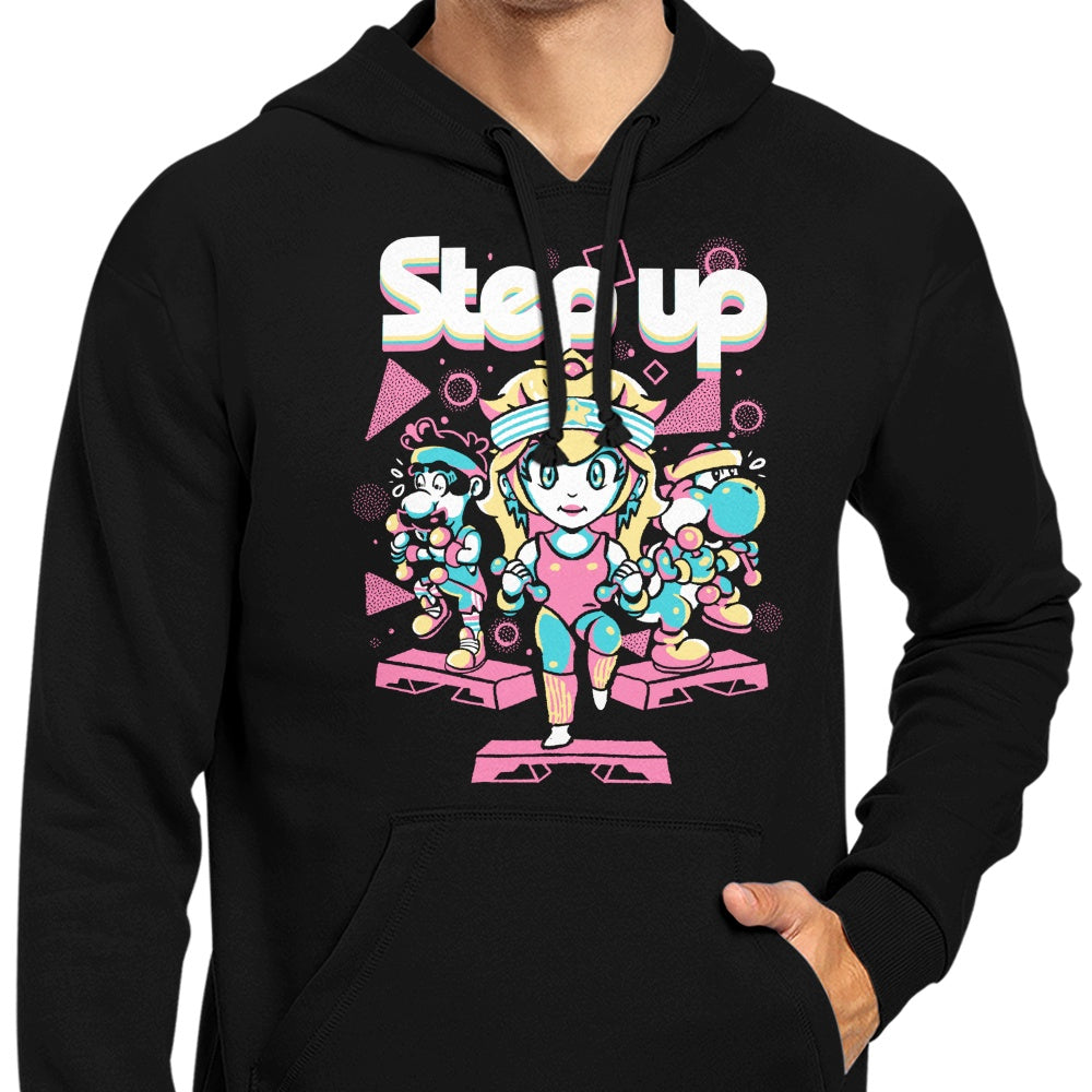 Sketchdemao Step Up Style Hooded Sweatshirt