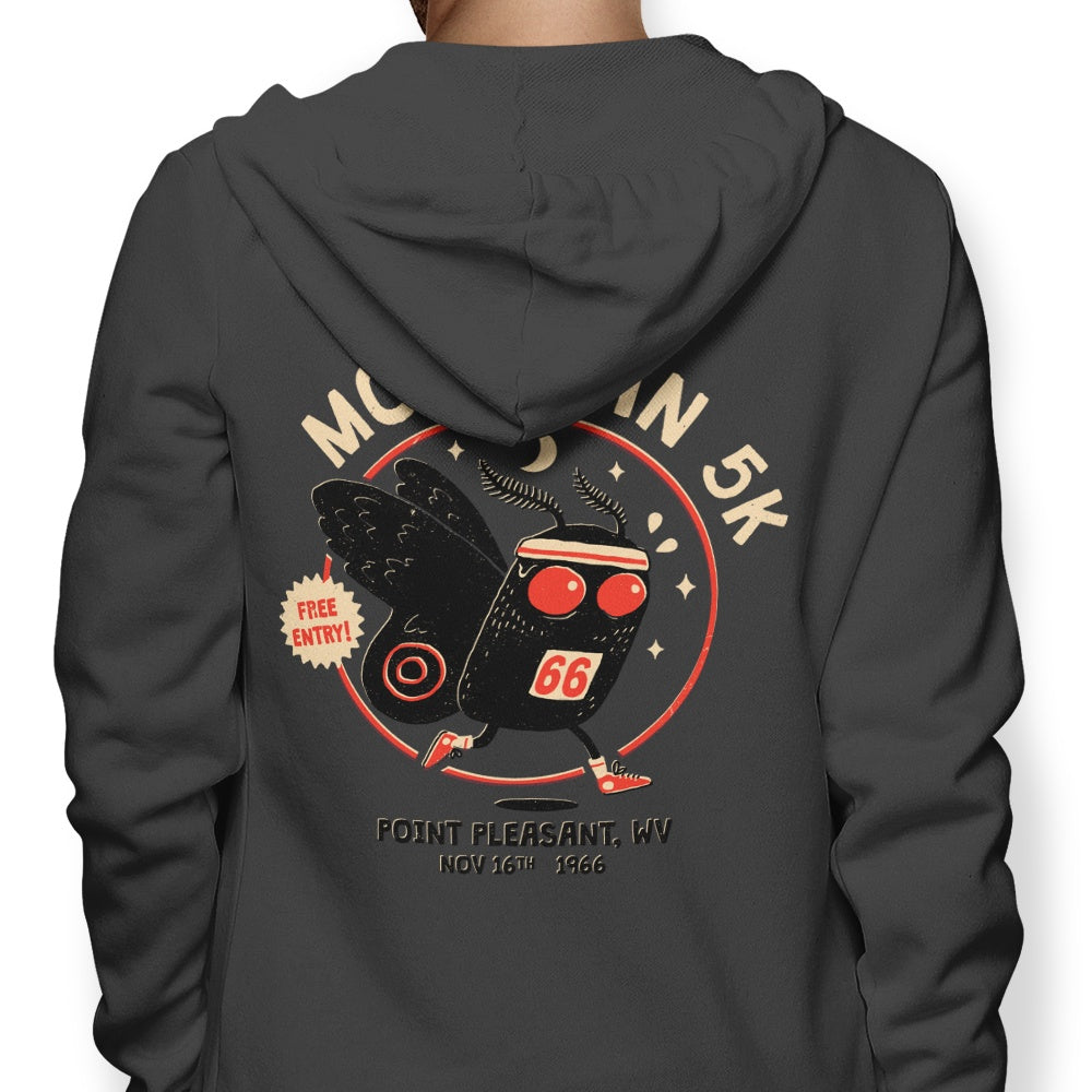 DinoMike's Stylish Mothman 5k Hoodie for Comfort
