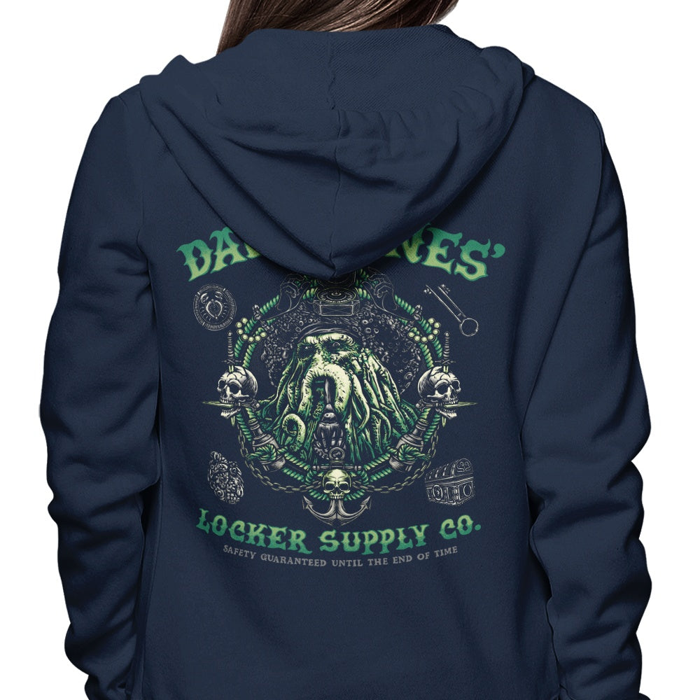 Locker Supply Branded Hoodie by Glitchygorilla