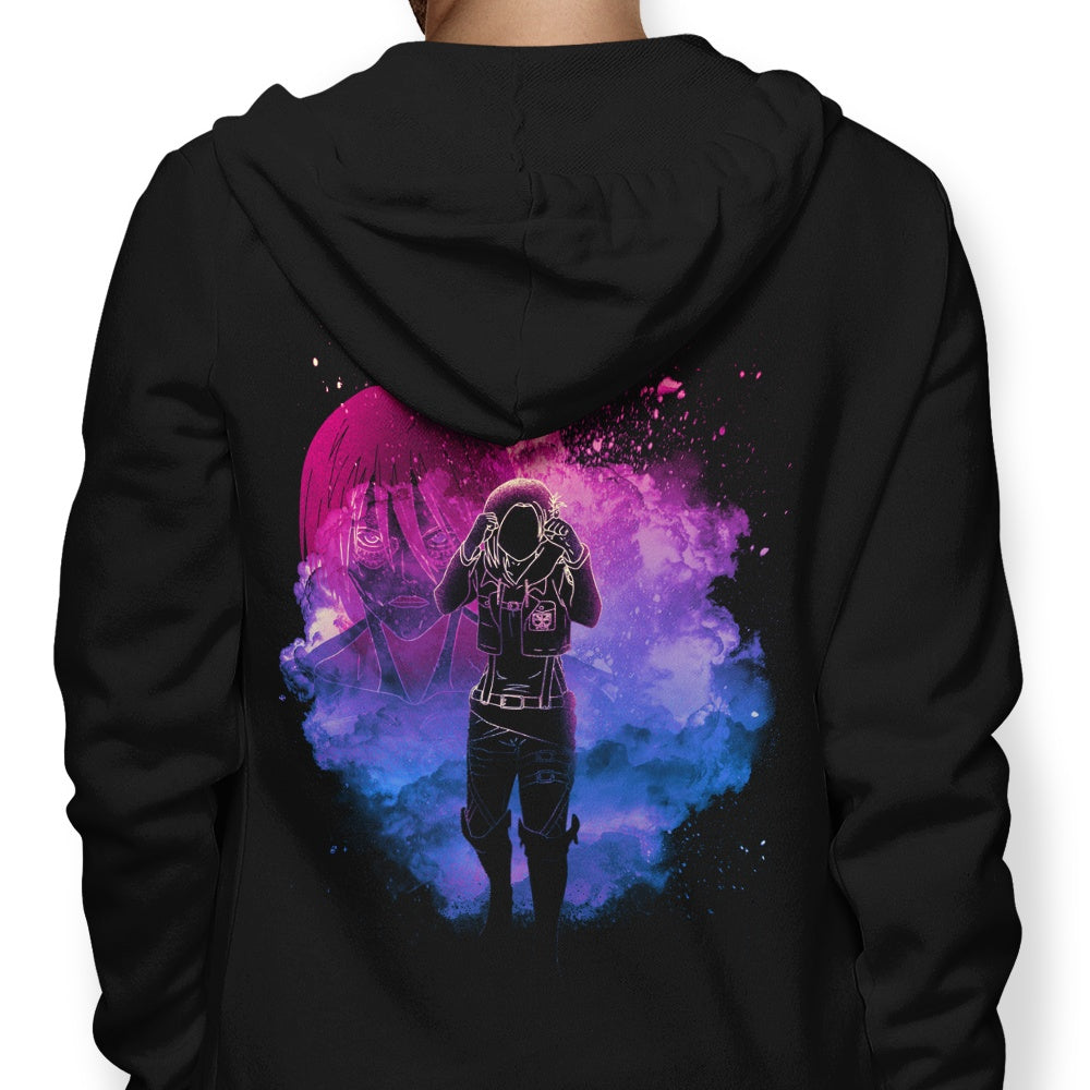 The Spirit of the Female - Stylish Hoodie by Donnie Illustrations