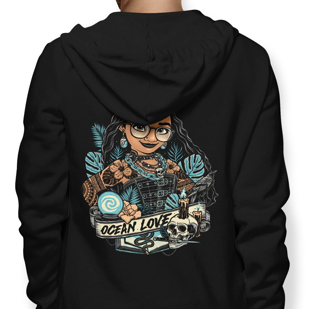 Ocean Love-themed Casual Hoodie