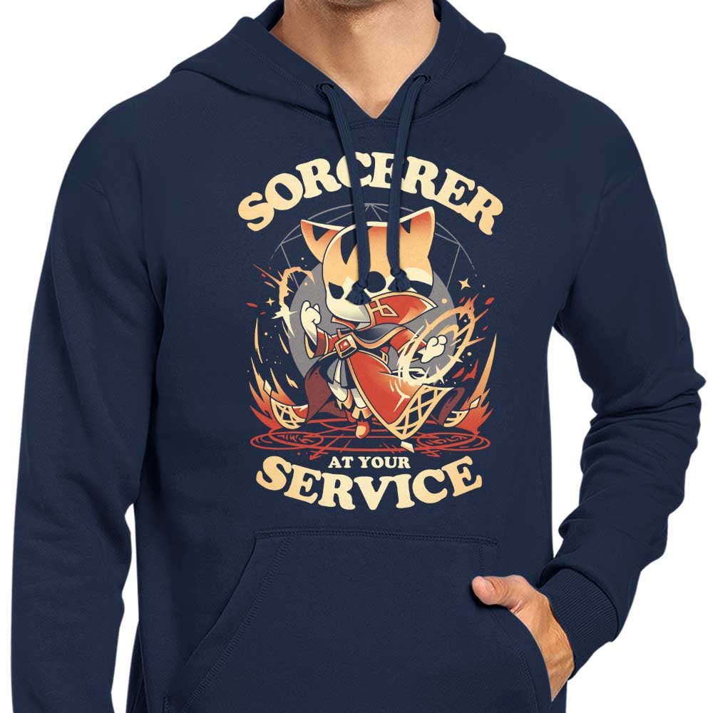 High - Quality 'Sorcerer at Your Service' Hoodie for Fashion Lovers