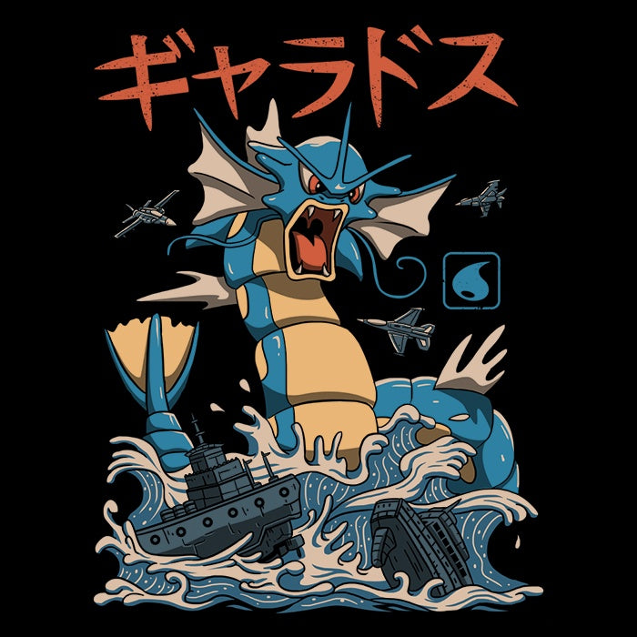 XENOS Brand - Stylish Water Flying Kaiju Hoodie