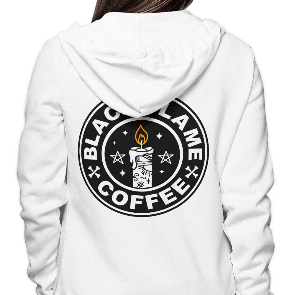 Stylish Black Flame Coffee Branded Hoodies - Ideal for Coffee Lovers