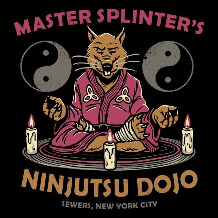 Splinter's Dojo Men's Casual Hooded Sweatshirt