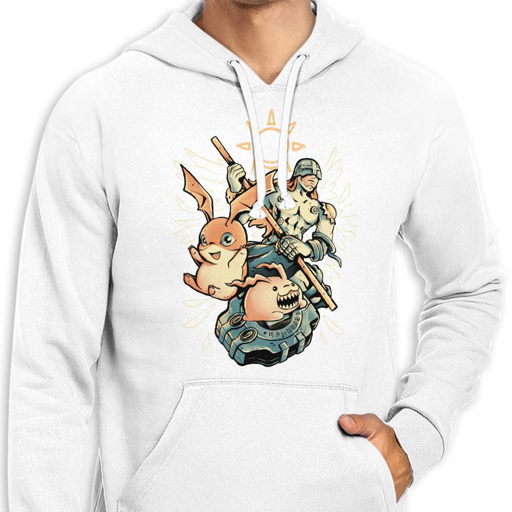 Digital Hamster Evolution - Trendy Unisex Hoodie