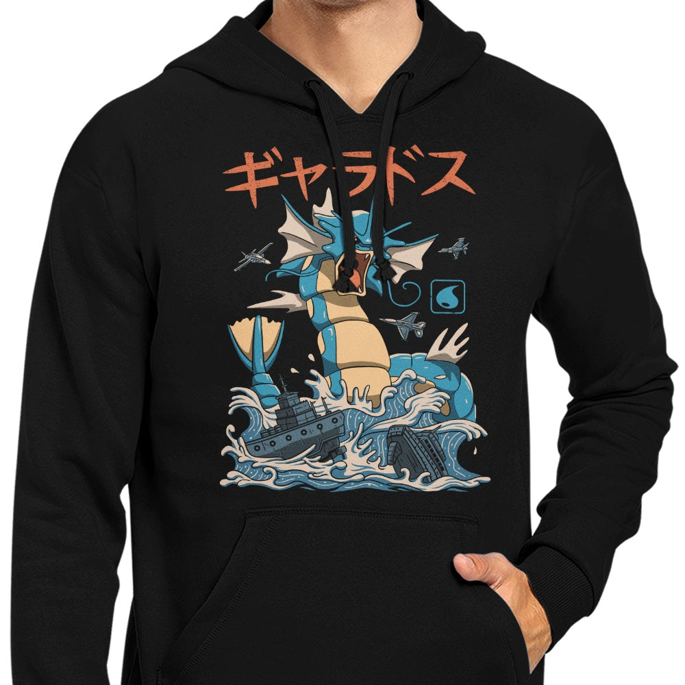 XENOS Brand - Stylish Water Flying Kaiju Hoodie