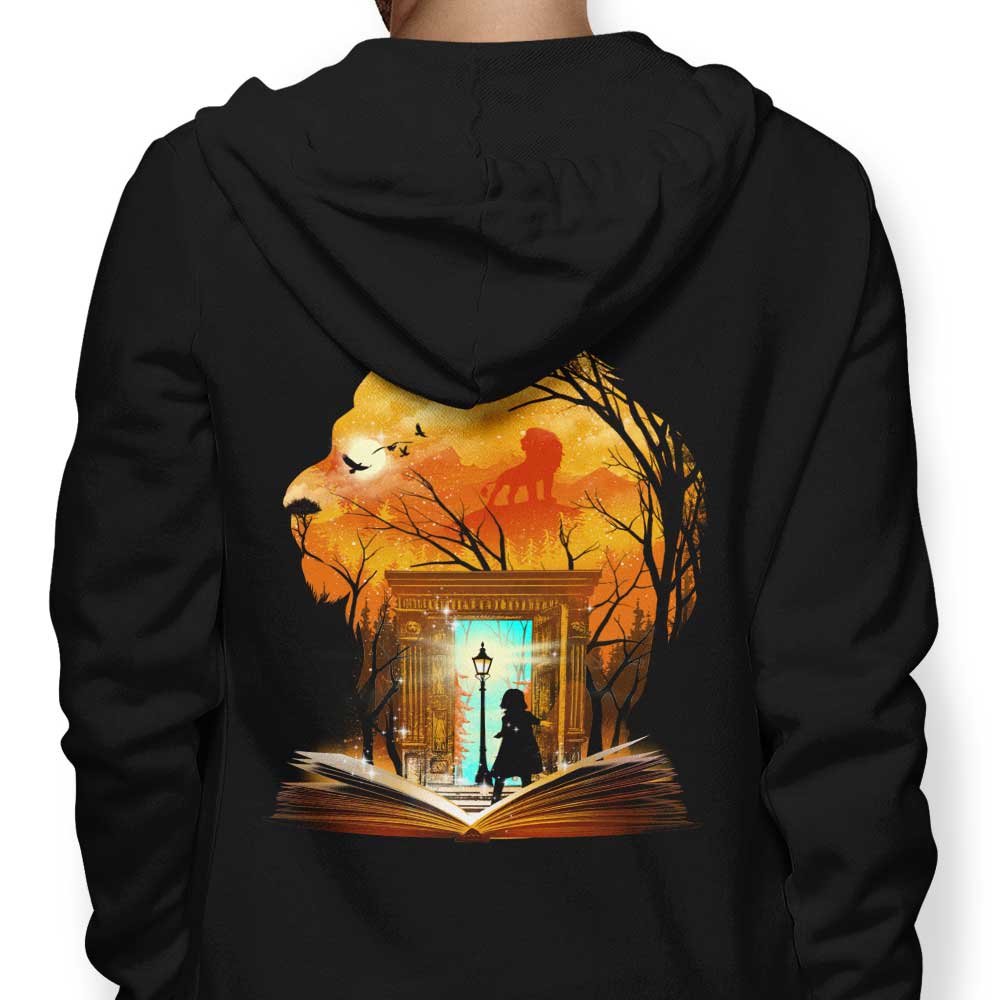Stylish Hoodie Inspired by the Book of Lions and Witches