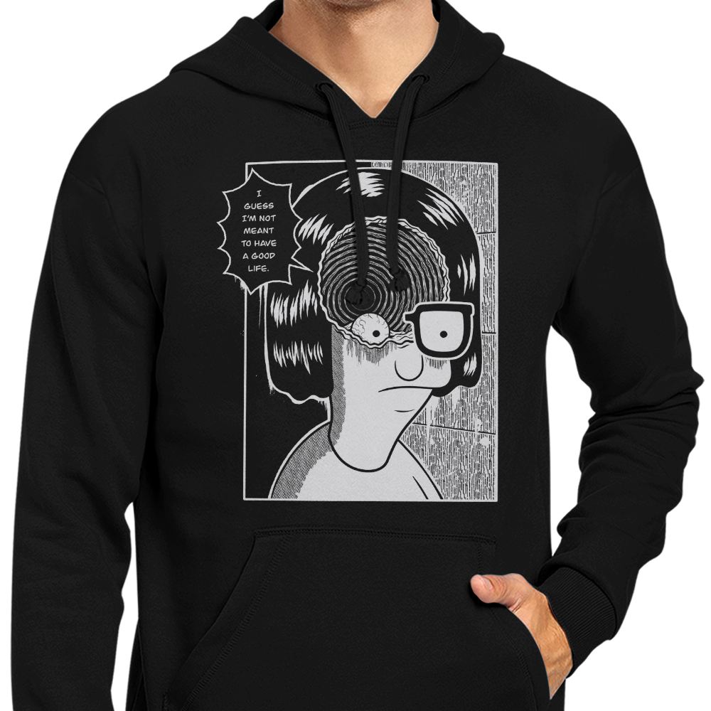 Downward Spiral Design Jorge Tirado Men's Hoodie