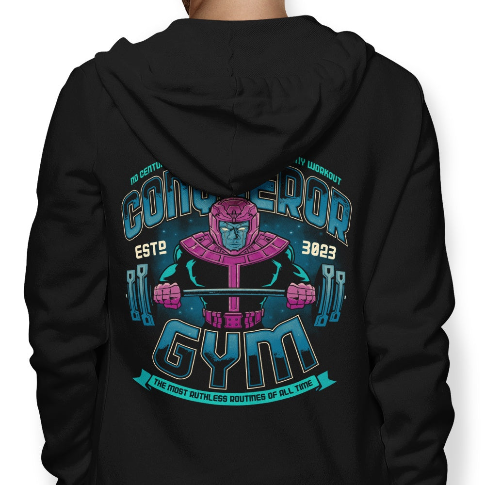 Teesgeex's High - Quality Conqueror Gym Hoodie