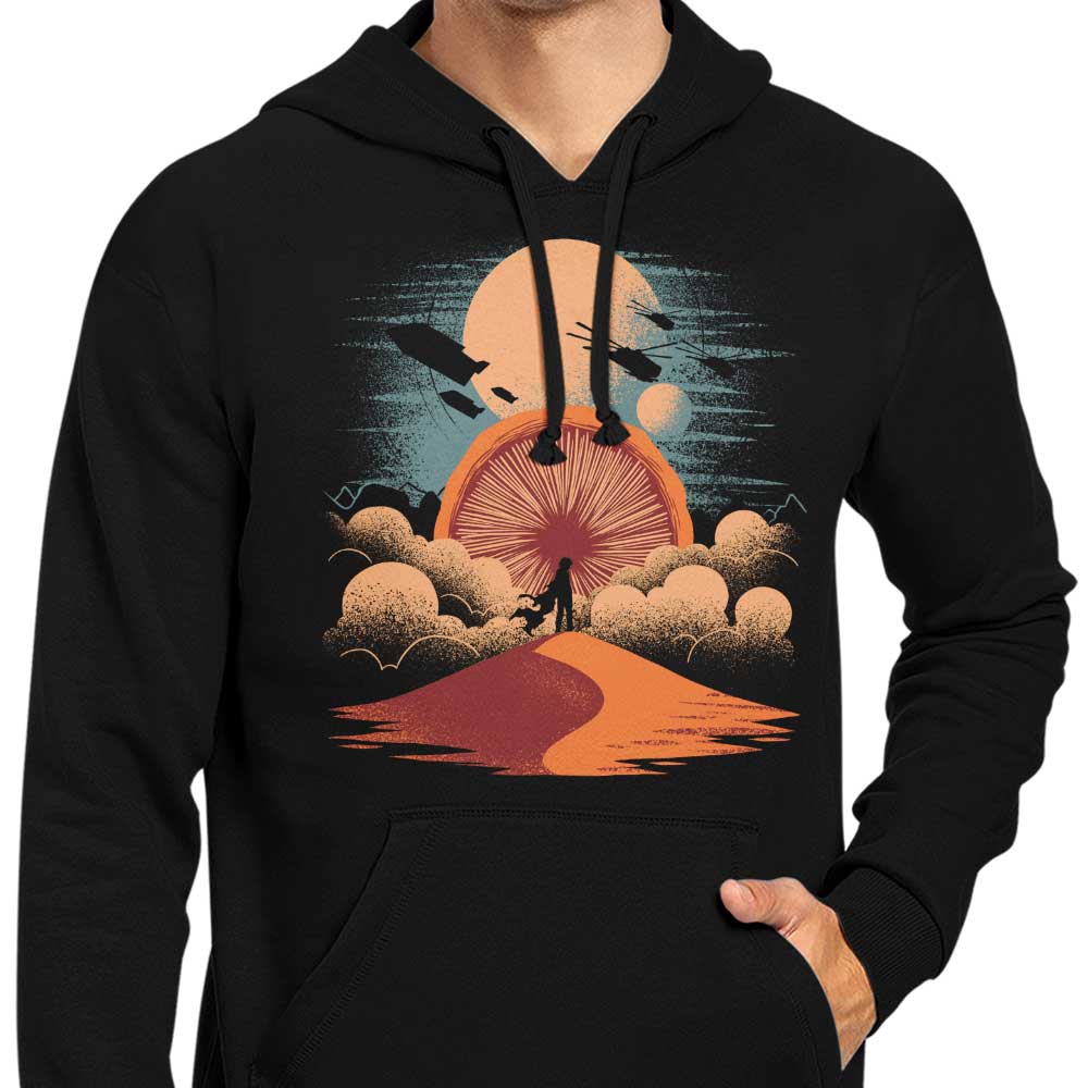 Fitas Artwork's Stylish Arrakeen Rises Hoodie