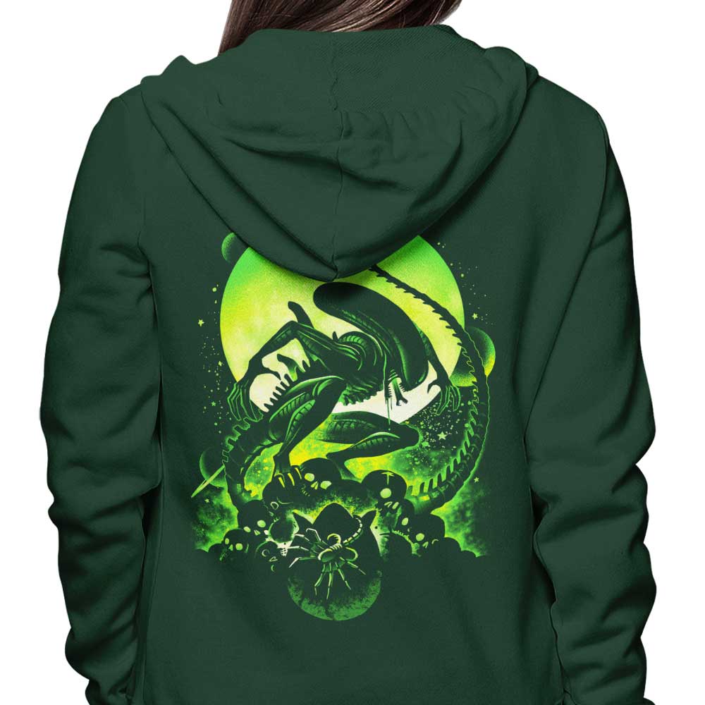 Alemaglia's Stylish Rise of Xeno Hoodie for Fashion Enthusiasts