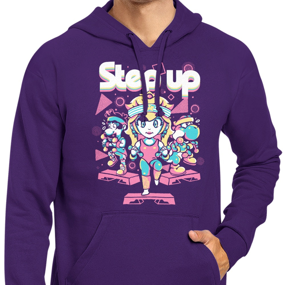 Sketchdemao Step Up Style Hooded Sweatshirt