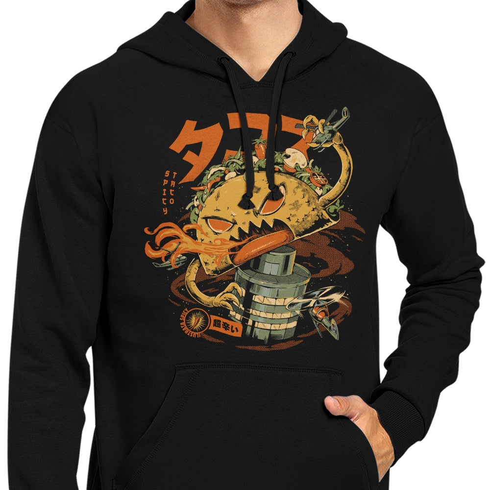 Kaiju - Spicy Taco Design Hoodie with Unique Style