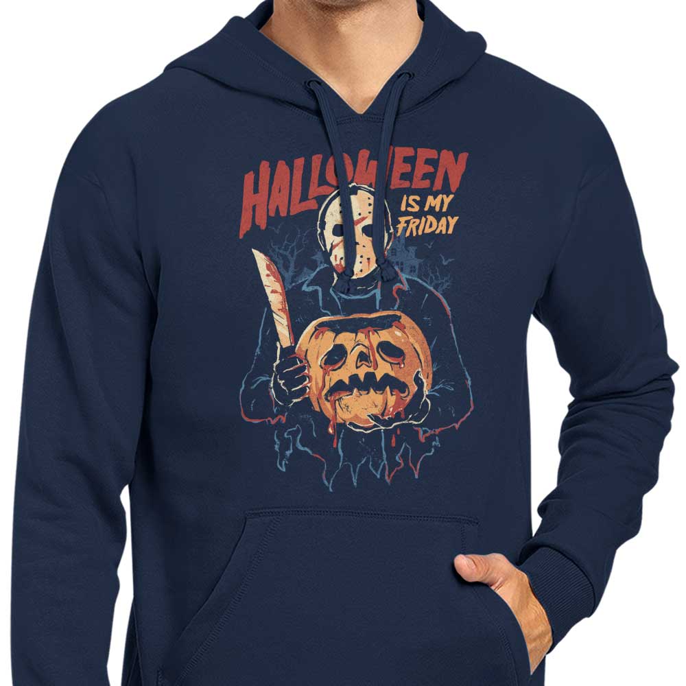 Spooky 'Halloween is My Friday' Hoodie for a Creepy Style