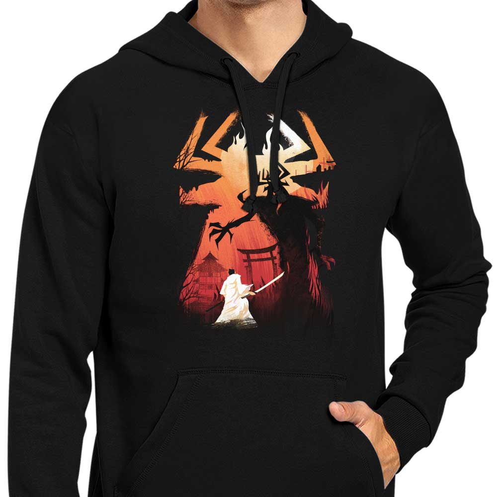 Darkness - Battling Hoodie for Brave Fighters