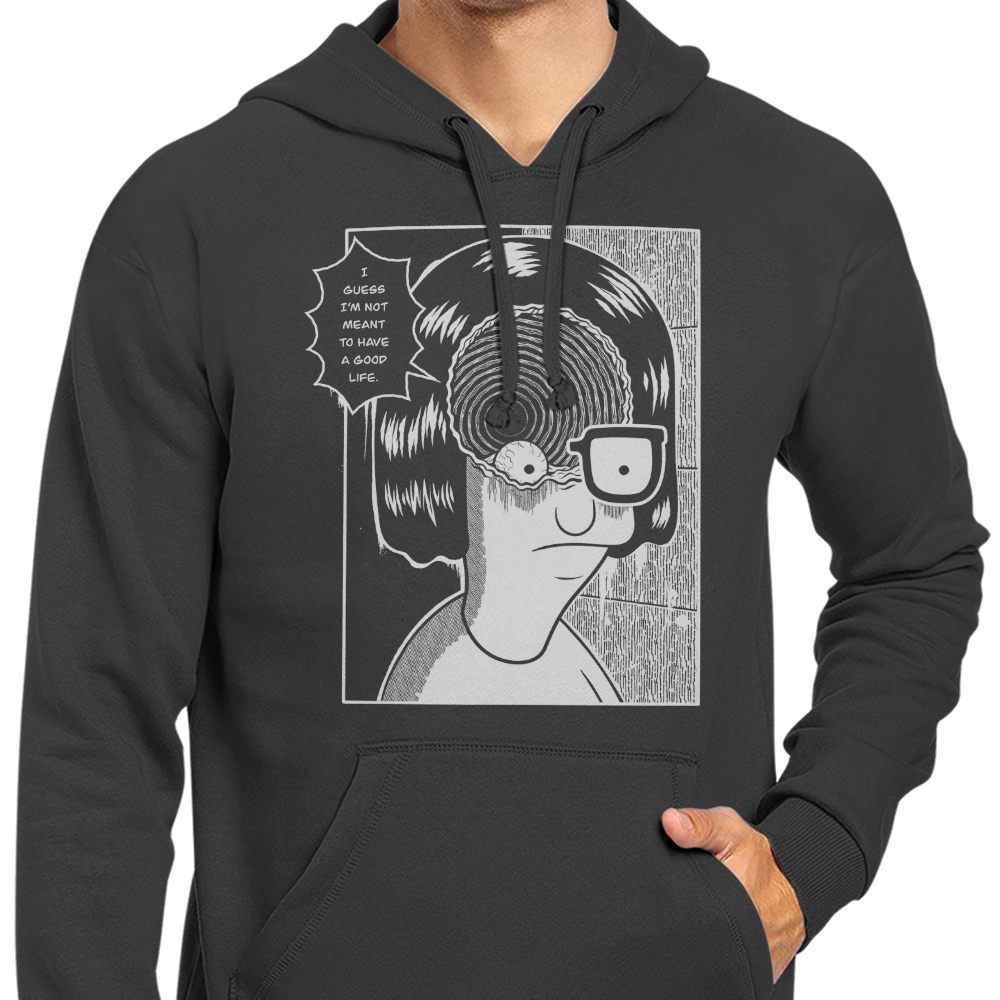 Downward Spiral Design Jorge Tirado Men's Hoodie