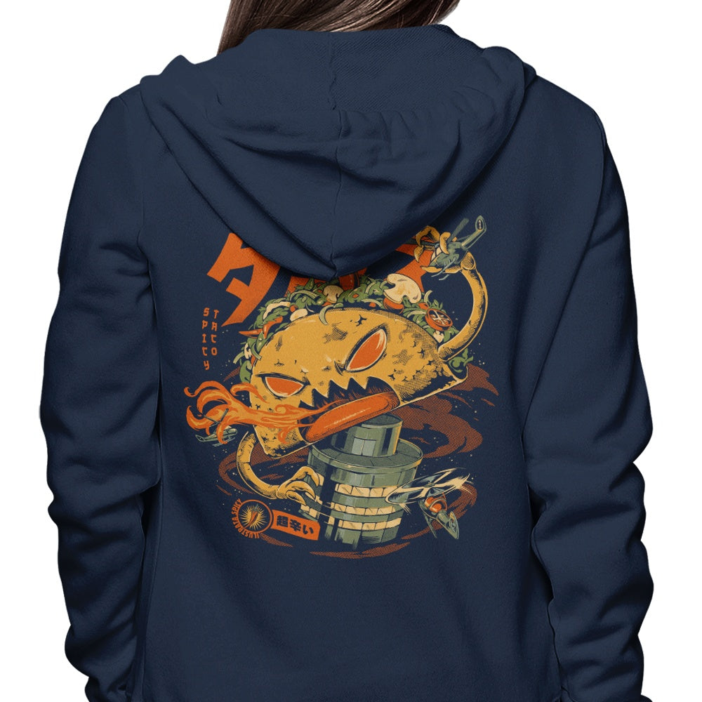 Kaiju - Spicy Taco Design Hoodie with Unique Style