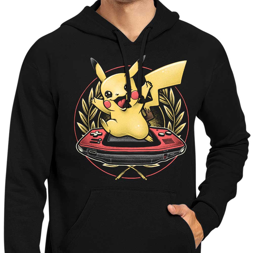 Unique Static Design Hoodie by Glitchygorilla