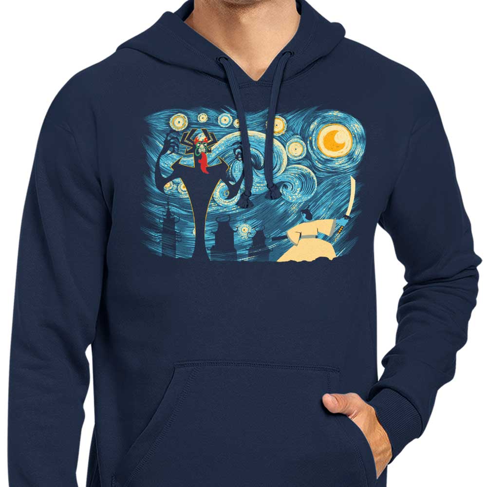 Starry Samurai Themed Stylish Hoodie