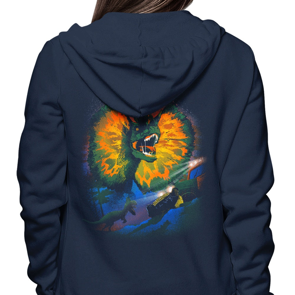Dilophosaurus Design - Stylish Hoodie for Fashion Enthusiasts