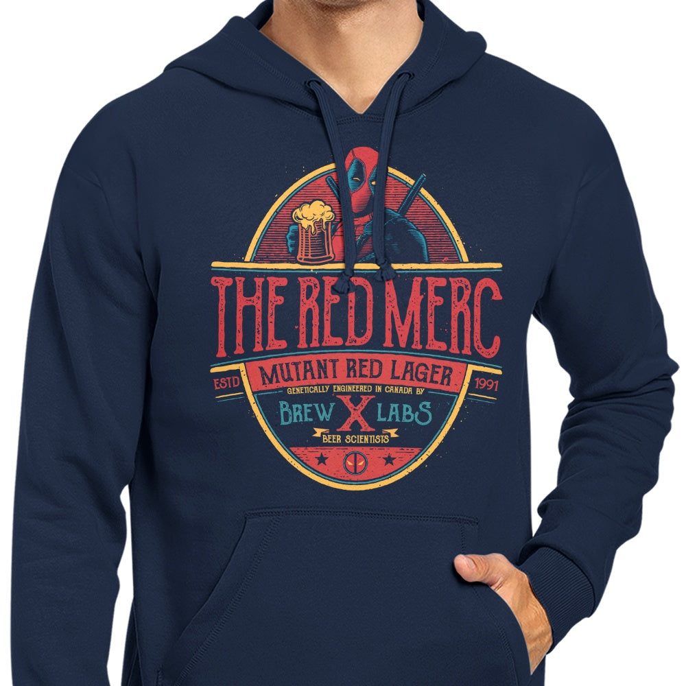 Mutant Red Lager Branded Hoodie - A Stylish Wear from Teesgeex