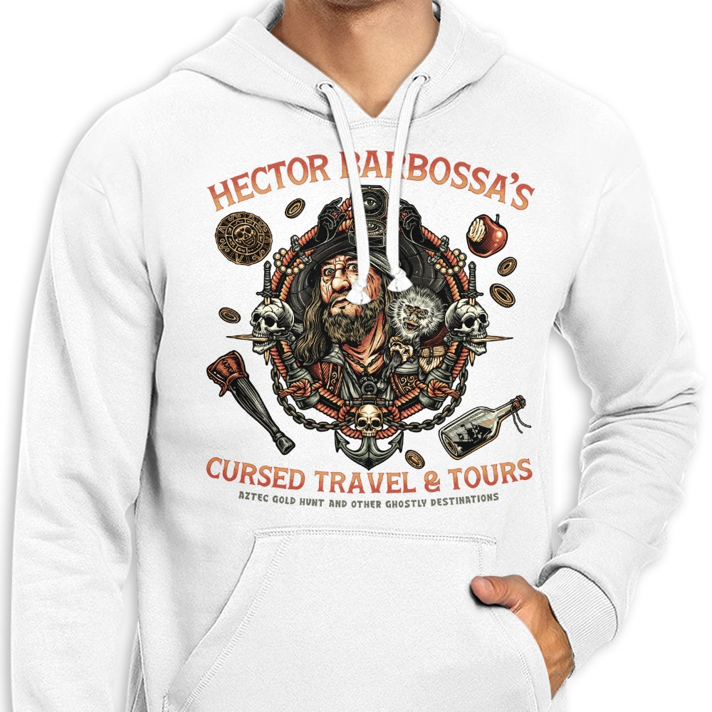 Cursed Travel and Tours Branded Hooded Sweatshirt