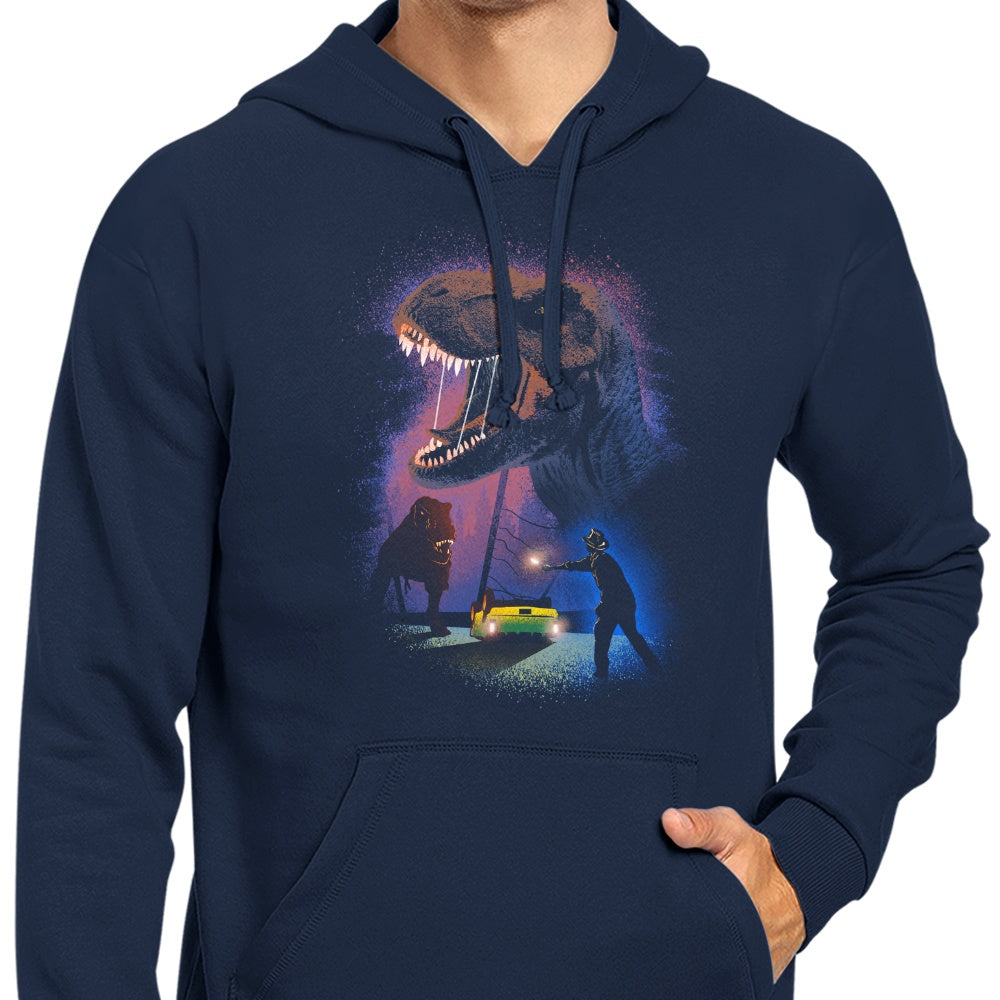 Donnie Illustrations Night Escape Themed Hoodie for Casual Wear