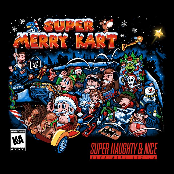 Super Merry Kart - Stylish Hooded Sweatshirt