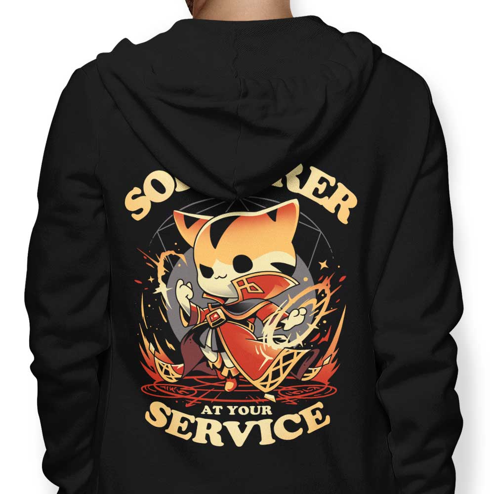 High - Quality 'Sorcerer at Your Service' Hoodie for Fashion Lovers