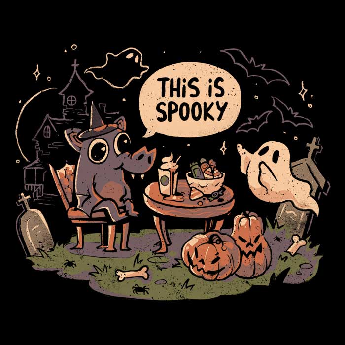 This Is a Spooky - Halloween Themed Hoodie